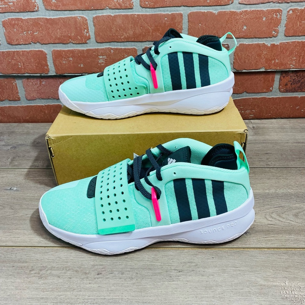 adidas DAME 8 EXTPLY Damian Lillard Pulse Mint Black Men Basketball Shoes no box